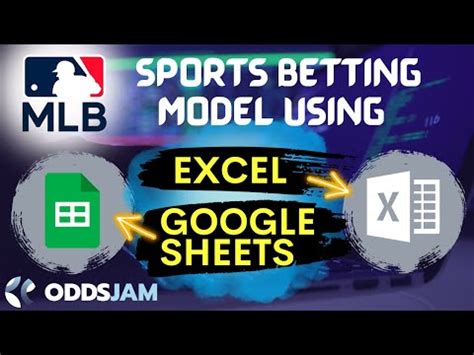 MLB Sports Betting Model Using Excel .